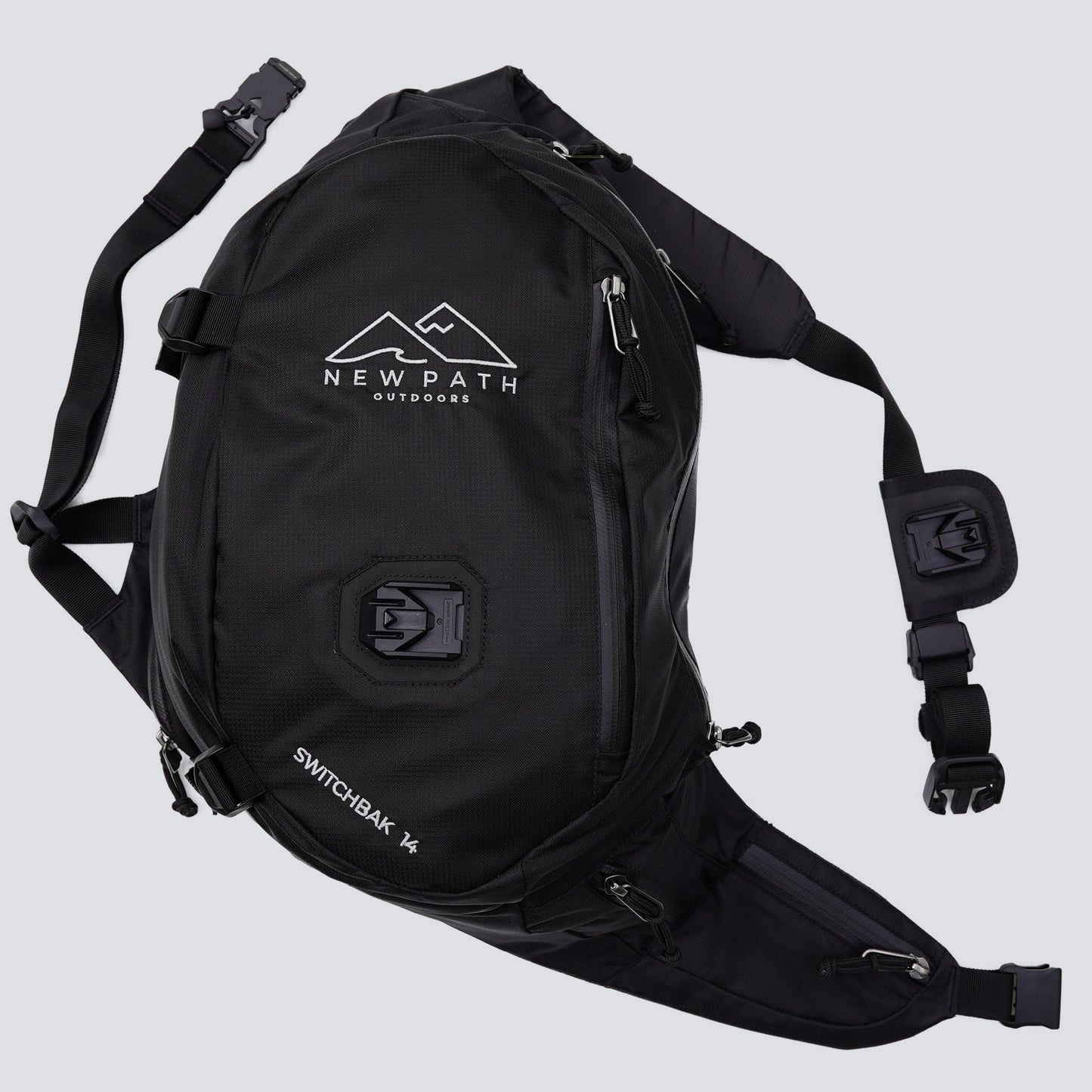 slingbag for hiking. slingbag with stabilizer strap. backpack. mountain biking bag. skiing bag. hiking bag. backpack. outdoors backpack. durable bag.